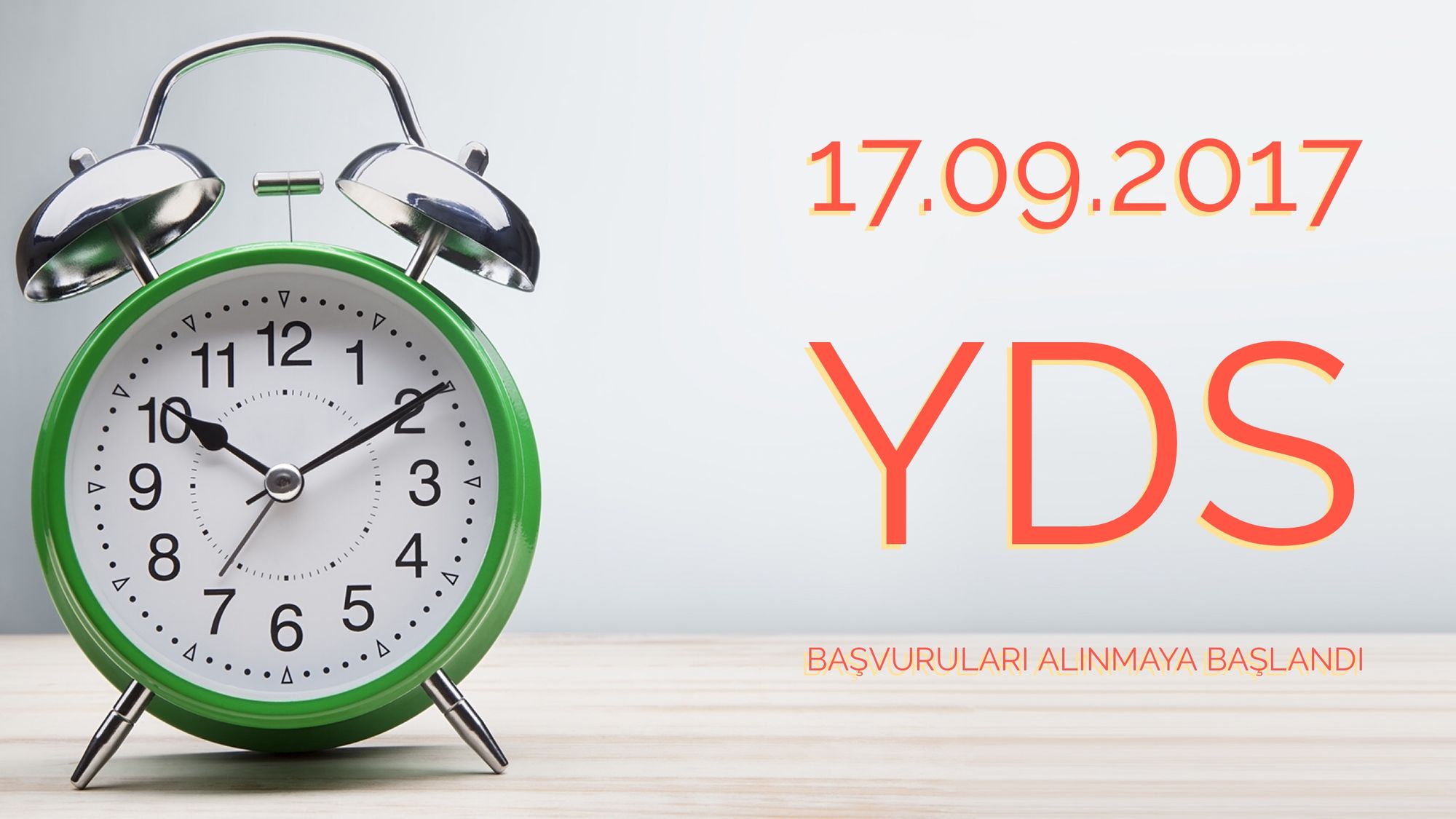 YDS 2017 Sonbahar başvuruları bugün başlıyor!