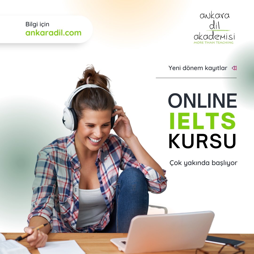 Online IELTS dersleri çok yakında